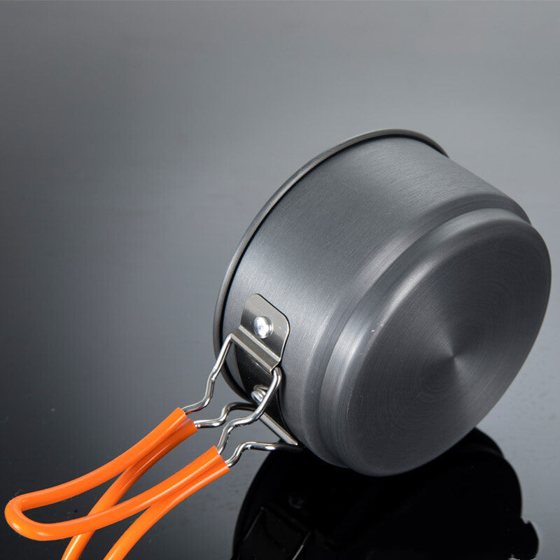 Enhance Your Outdoor Cooking with the Outdoor Heat Collecting Single Pot Camping Cookware